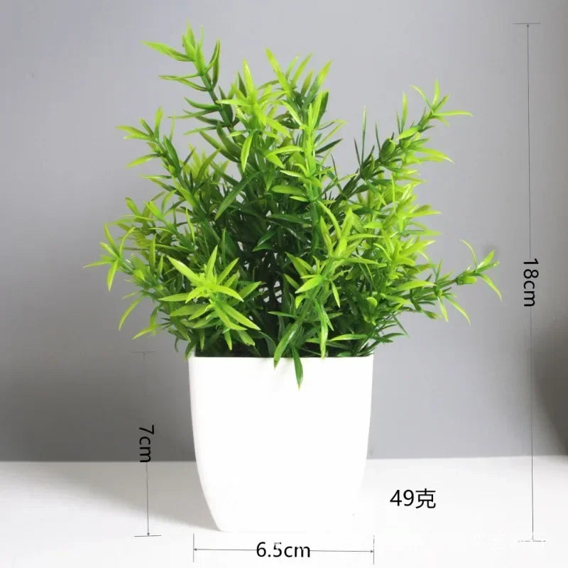 Mini-Kunstpflanze Bonsai – Dekorative Pflanze für Schreibtisch & Regal