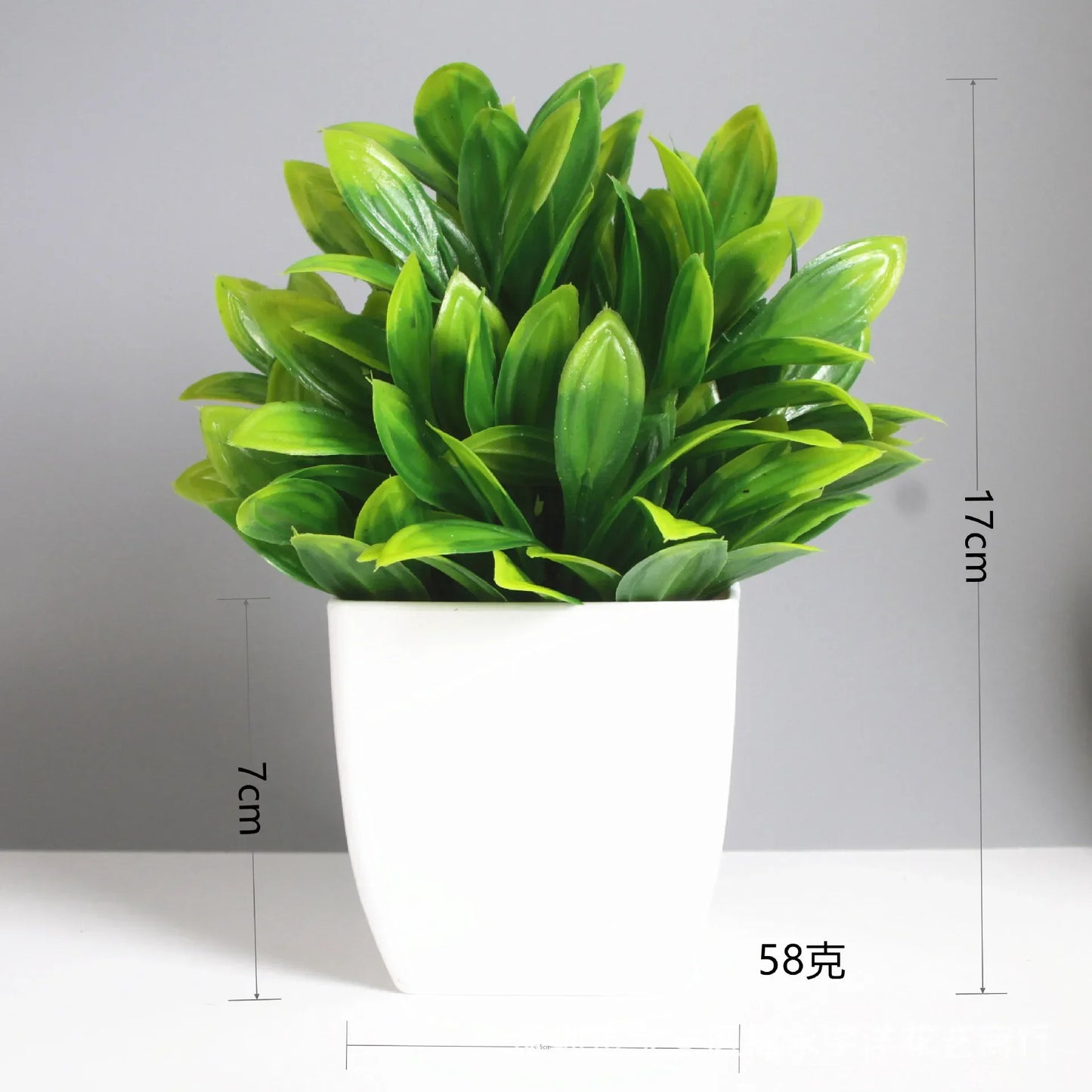 Mini-Kunstpflanze Bonsai – Dekorative Pflanze für Schreibtisch & Regal