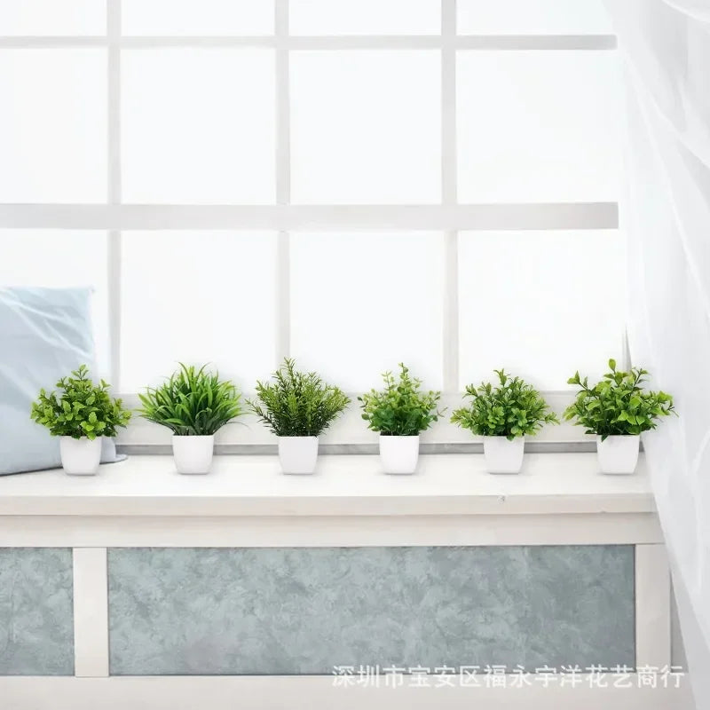 Mini-Kunstpflanze Bonsai – Dekorative Pflanze für Schreibtisch & Regal