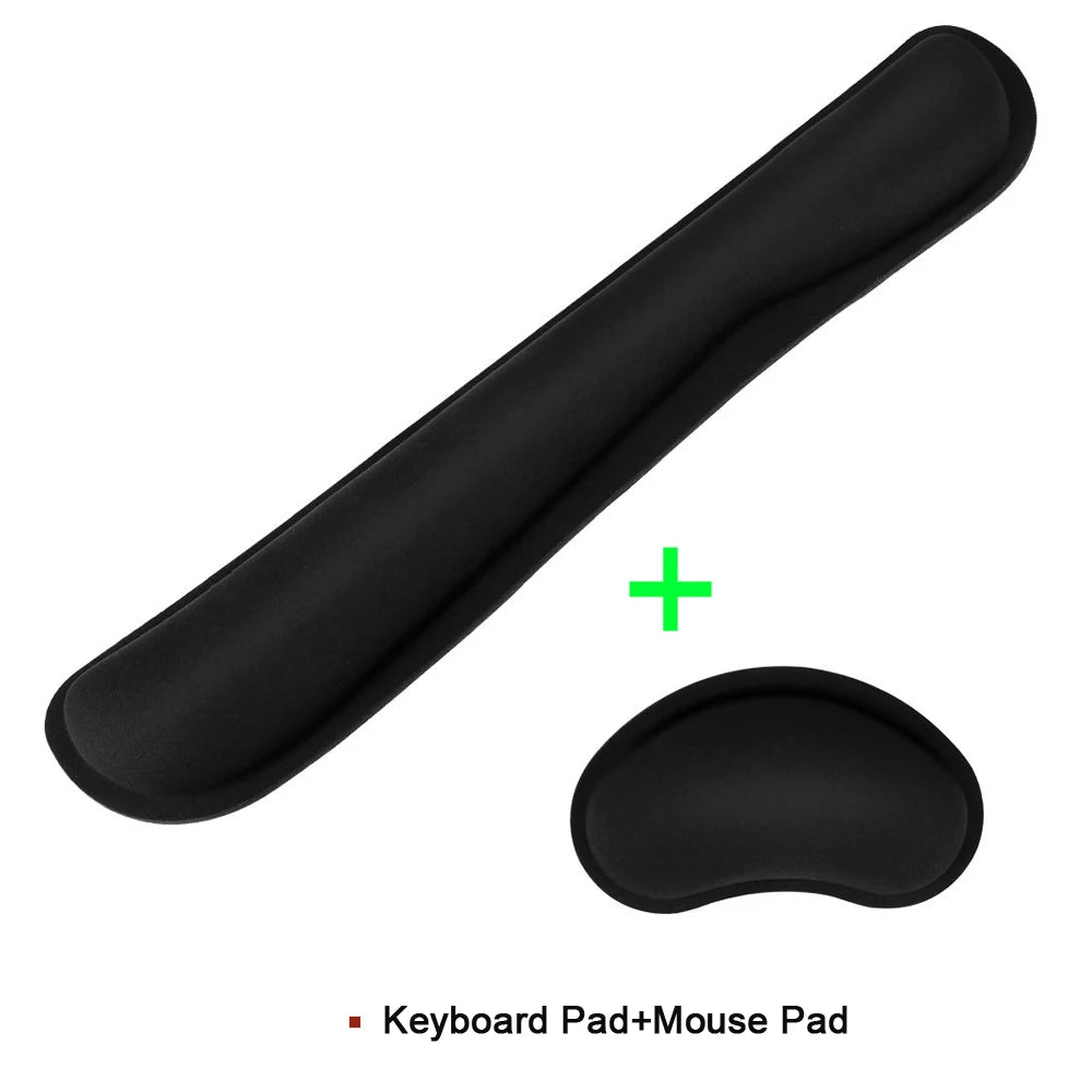 Ergonomische Handgelenkauflage – Memory Foam Pad für Tastatur & Maus