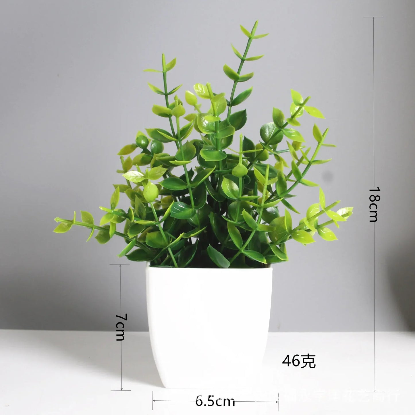 Mini-Kunstpflanze Bonsai – Dekorative Pflanze für Schreibtisch & Regal